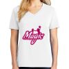 1-DAY RUSH NO MINIMUM Ladies V-Neck Short Sleeve T-Shirt Thumbnail