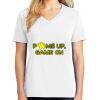 1-DAY RUSH NO MINIMUM Ladies V-Neck Short Sleeve T-Shirt Thumbnail