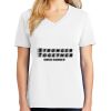 1-DAY RUSH NO MINIMUM Ladies V-Neck Short Sleeve T-Shirt Thumbnail