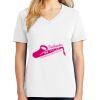 1-DAY RUSH NO MINIMUM Ladies V-Neck Short Sleeve T-Shirt Thumbnail