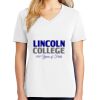 1-DAY RUSH NO MINIMUM Ladies V-Neck Short Sleeve T-Shirt Thumbnail