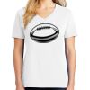 1-DAY RUSH NO MINIMUM Ladies V-Neck Short Sleeve T-Shirt Thumbnail