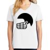 1-DAY RUSH NO MINIMUM Ladies V-Neck Short Sleeve T-Shirt Thumbnail