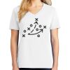 1-DAY RUSH NO MINIMUM Ladies V-Neck Short Sleeve T-Shirt Thumbnail