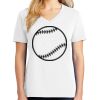 1-DAY RUSH NO MINIMUM Ladies V-Neck Short Sleeve T-Shirt Thumbnail