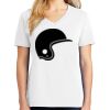 1-DAY RUSH NO MINIMUM Ladies V-Neck Short Sleeve T-Shirt Thumbnail