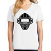 1-DAY RUSH NO MINIMUM Ladies V-Neck Short Sleeve T-Shirt Thumbnail