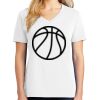 1-DAY RUSH NO MINIMUM Ladies V-Neck Short Sleeve T-Shirt Thumbnail
