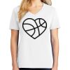 1-DAY RUSH NO MINIMUM Ladies V-Neck Short Sleeve T-Shirt Thumbnail