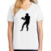1-DAY RUSH NO MINIMUM Ladies V-Neck Short Sleeve T-Shirt Thumbnail