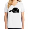 1-DAY RUSH NO MINIMUM Ladies V-Neck Short Sleeve T-Shirt Thumbnail