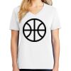 1-DAY RUSH NO MINIMUM Ladies V-Neck Short Sleeve T-Shirt Thumbnail