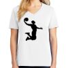 1-DAY RUSH NO MINIMUM Ladies V-Neck Short Sleeve T-Shirt Thumbnail