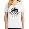 1-DAY RUSH NO MINIMUM Ladies V-Neck Short Sleeve T-Shirt Thumbnail