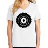 1-DAY RUSH NO MINIMUM Ladies V-Neck Short Sleeve T-Shirt Thumbnail