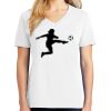 1-DAY RUSH NO MINIMUM Ladies V-Neck Short Sleeve T-Shirt Thumbnail