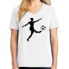 1-DAY RUSH NO MINIMUM Ladies V-Neck Short Sleeve T-Shirt Thumbnail