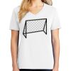 1-DAY RUSH NO MINIMUM Ladies V-Neck Short Sleeve T-Shirt Thumbnail