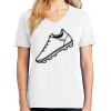 1-DAY RUSH NO MINIMUM Ladies V-Neck Short Sleeve T-Shirt Thumbnail