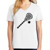 1-DAY RUSH NO MINIMUM Ladies V-Neck Short Sleeve T-Shirt Thumbnail