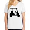 1-DAY RUSH NO MINIMUM Ladies V-Neck Short Sleeve T-Shirt Thumbnail