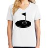 1-DAY RUSH NO MINIMUM Ladies V-Neck Short Sleeve T-Shirt Thumbnail