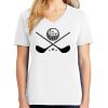 1-DAY RUSH NO MINIMUM Ladies V-Neck Short Sleeve T-Shirt Thumbnail