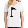 1-DAY RUSH NO MINIMUM Ladies V-Neck Short Sleeve T-Shirt Thumbnail