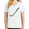 1-DAY RUSH NO MINIMUM Ladies V-Neck Short Sleeve T-Shirt Thumbnail