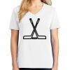 1-DAY RUSH NO MINIMUM Ladies V-Neck Short Sleeve T-Shirt Thumbnail