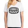 1-DAY RUSH NO MINIMUM Ladies V-Neck Short Sleeve T-Shirt Thumbnail