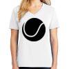 1-DAY RUSH NO MINIMUM Ladies V-Neck Short Sleeve T-Shirt Thumbnail