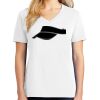 1-DAY RUSH NO MINIMUM Ladies V-Neck Short Sleeve T-Shirt Thumbnail