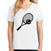 1-DAY RUSH NO MINIMUM Ladies V-Neck Short Sleeve T-Shirt Thumbnail