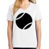 1-DAY RUSH NO MINIMUM Ladies V-Neck Short Sleeve T-Shirt Thumbnail