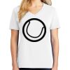 1-DAY RUSH NO MINIMUM Ladies V-Neck Short Sleeve T-Shirt Thumbnail