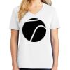 1-DAY RUSH NO MINIMUM Ladies V-Neck Short Sleeve T-Shirt Thumbnail