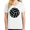 1-DAY RUSH NO MINIMUM Ladies V-Neck Short Sleeve T-Shirt Thumbnail