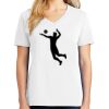 1-DAY RUSH NO MINIMUM Ladies V-Neck Short Sleeve T-Shirt Thumbnail