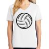 1-DAY RUSH NO MINIMUM Ladies V-Neck Short Sleeve T-Shirt Thumbnail