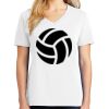 1-DAY RUSH NO MINIMUM Ladies V-Neck Short Sleeve T-Shirt Thumbnail
