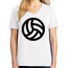 1-DAY RUSH NO MINIMUM Ladies V-Neck Short Sleeve T-Shirt Thumbnail