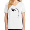 1-DAY RUSH NO MINIMUM Ladies V-Neck Short Sleeve T-Shirt Thumbnail