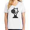 1-DAY RUSH NO MINIMUM Ladies V-Neck Short Sleeve T-Shirt Thumbnail