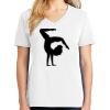 1-DAY RUSH NO MINIMUM Ladies V-Neck Short Sleeve T-Shirt Thumbnail