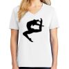 1-DAY RUSH NO MINIMUM Ladies V-Neck Short Sleeve T-Shirt Thumbnail
