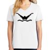1-DAY RUSH NO MINIMUM Ladies V-Neck Short Sleeve T-Shirt Thumbnail