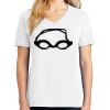 1-DAY RUSH NO MINIMUM Ladies V-Neck Short Sleeve T-Shirt Thumbnail