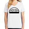 1-DAY RUSH NO MINIMUM Ladies V-Neck Short Sleeve T-Shirt Thumbnail