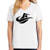 1-DAY RUSH NO MINIMUM Ladies V-Neck Short Sleeve T-Shirt Thumbnail